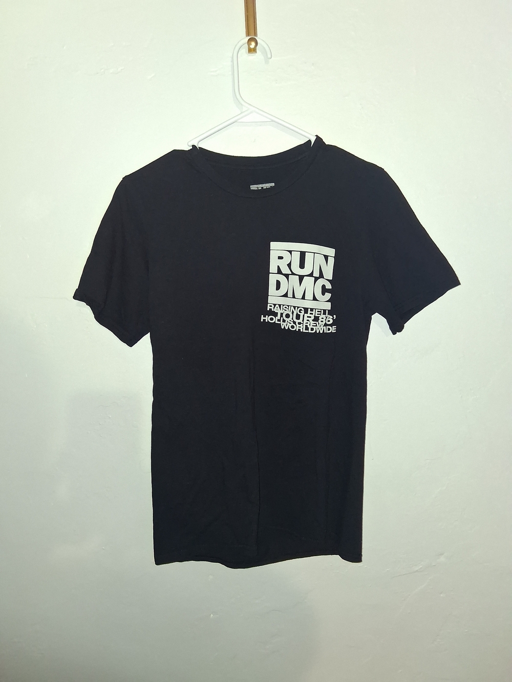 RUN DMC Black Graphic Tee - Men's Short Sleeve Shirt
